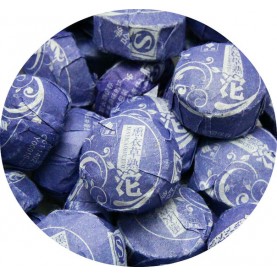 Шу Пуэр с лавандой ТО Ча Фабрика Gu Yi 古驿