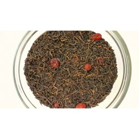 Шу Пуэр с плодами вишни
