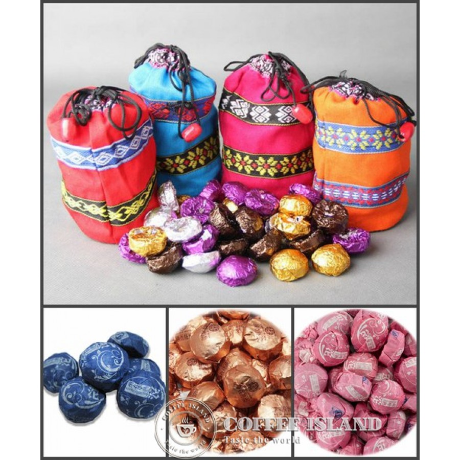 ЧАЙ ПУЭР В ПОДАРОЧНОМ МЕШКЕ (40ШТ) ЧАЙ ПУЭР В ПОДАРОЧНОМ МЕШКЕ (40ШТ)