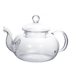 ЧАЙНИК ИЗ ЖАРОПРОЧНОГО СТЕКЛА - 750 МЛ