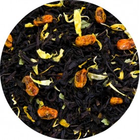 ЧЕРНЫЙ ЧАЙ С ОБЛЕПИХОЙ 50 гр